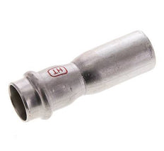 Racor a presión - 18 mm hembra y 22 mm macho - Acero inoxidable