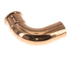 Accesorio a presión codo de 90 grados - 54 mm hembra y 54 mm macho - Aleación de cobre