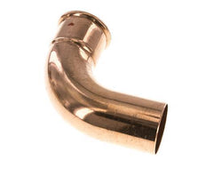 Accesorio a presión codo de 90 grados - 54 mm hembra y 54 mm macho - Aleación de cobre