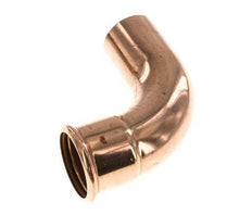 Accesorio a presión codo de 90 grados - 54 mm hembra y 54 mm macho - Aleación de cobre