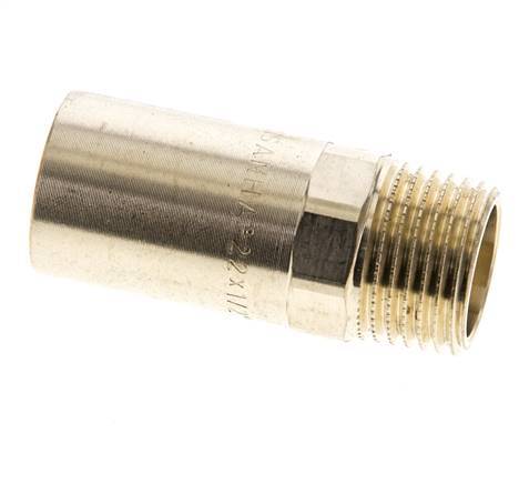 Press Fitting - 22mm Macho & R 1/2'' Macho - Aleación de cobre