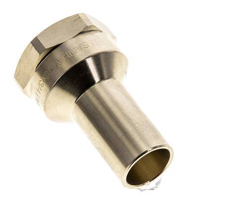 Racor a presión - Macho 18 mm y hembra Rp 3/4'' - Aleación de cobre