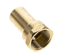 Press Fitting - 22mm Macho & Rp 3/4'' Hembra - Aleación de cobre