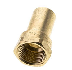 Press Fitting - 22mm Macho & Rp 3/4'' Hembra - Aleación de cobre