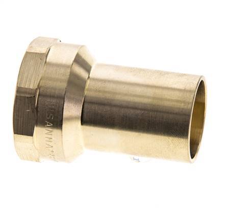 Press Fitting - 28mm Macho & Rp 1'' Hembra - Aleación de cobre