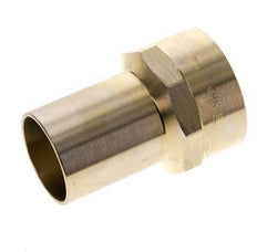 Racor a presión - Macho 35 mm y hembra Rp 1-1/4'' - Aleación de cobre