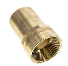 Racor a presión - Macho 54 mm y hembra Rp 2'' - Aleación de cobre