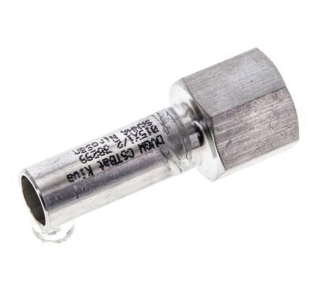 Press Fitting - 15mm Macho & Rp 1/2'' Hembra - Acero Inoxidable