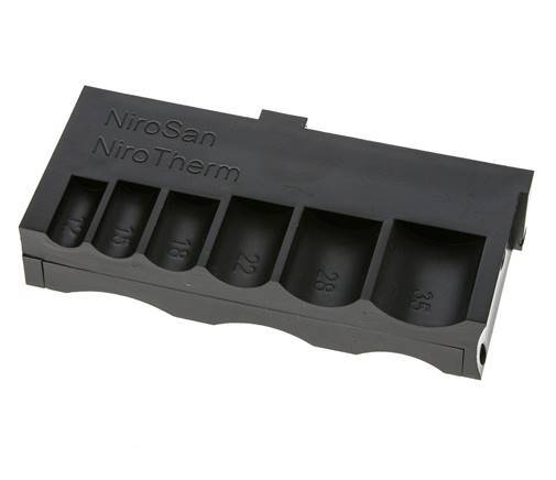 Calibrador de profundidad para tubos de acero inoxidable de 12 - 54 mm