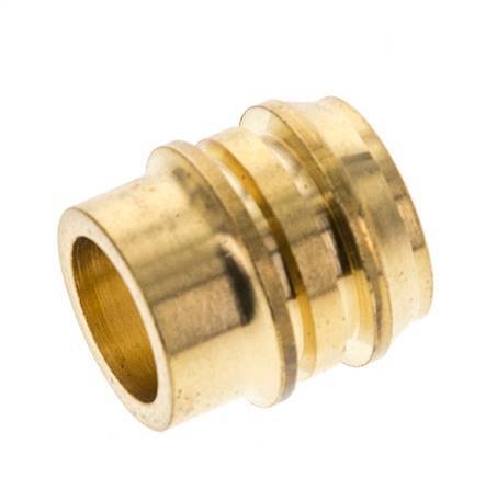 Racor de compresión recto de latón de 10 mm DN 1275 bar DIN EN 1254-2