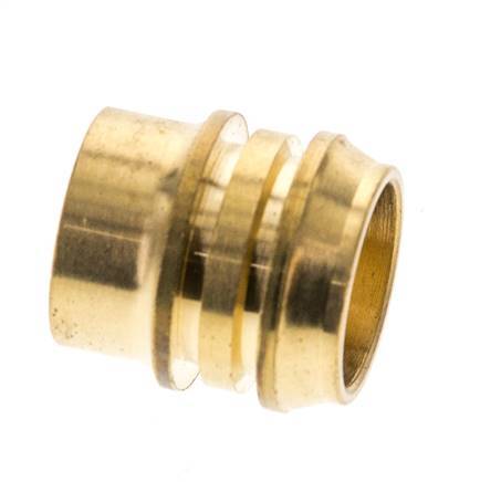 Racor de compresión recto de latón de 10 mm DN 1275 bar DIN EN 1254-2