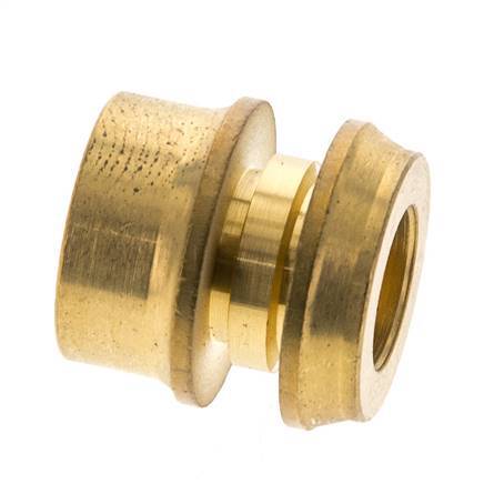 Racor de compresión recto de latón de 8 mm DN 1489 bar DIN EN 1254-2