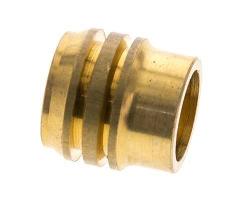 Racor de compresión recto de latón de 12 mm DN 1489 bar DIN EN 1254-2