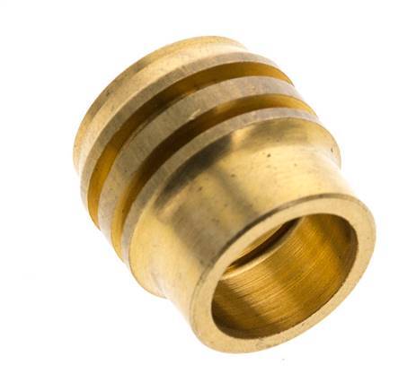 Racor de compresión recto de latón de 12 mm DN 1489 bar DIN EN 1254-2