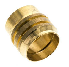 Racor de compresión recto de latón de 15 mm DN 1676 bar DIN EN 1254-2