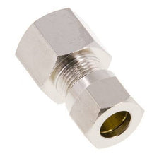 8LL & G1/4'' Nickel plated Brass Straight Cutting Fitting with Female Threads 100 bar ISO 8434-1 [2 Pieces]