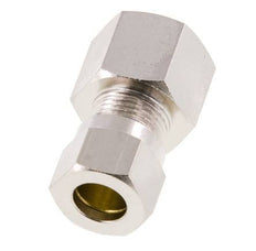 8LL & G1/4'' Nickel plated Brass Straight Cutting Fitting with Female Threads 100 bar ISO 8434-1 [2 Pieces]