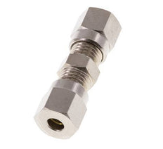 4LL Nickel plated Brass Straight Cutting Fitting 100 bar ISO 8434-1 [2 Pieces]