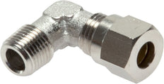 4LL & R1/8'' Nickel plated Brass Elbow Cutting Fitting with Male Threads 100 bar ISO 8434-1 [2 Pieces]