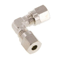 4LL Nickel plated Brass Elbow Cutting Fitting 100 bar ISO 8434-1 [2 Pieces]
