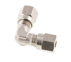 4LL Nickel plated Brass Elbow Cutting Fitting 100 bar ISO 8434-1 [2 Pieces]