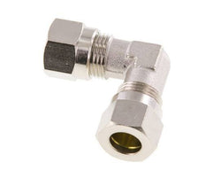 8LL Nickel plated Brass Elbow Cutting Fitting 100 bar ISO 8434-1 [2 Pieces]
