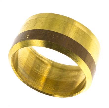 18L (M26x1.5) Anillo de corte de latón [10 Piezas]