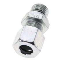 10L & M14x1.5 Zink plated Steel Straight Cutting Fitting with Male Threads 315 bar NBR ISO 8434-1 [2 Pieces]
