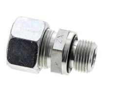 15L & M18x1.5 Zink plated Steel Straight Cutting Fitting with Male Threads 315 bar NBR ISO 8434-1 [2 Pieces]