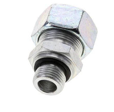 18L & M18x1.5 Zink plated Steel Straight Cutting Fitting with Male Threads 315 bar NBR ISO 8434-1