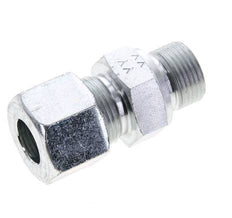 14S & M20x1.5 Zink plated Steel Straight Cutting Fitting with Male Threads 630 bar NBR ISO 8434-1