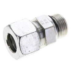 20S & M27x2 Zink plated Steel Straight Cutting Fitting with Male Threads 400 bar NBR ISO 8434-1