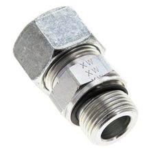 20S & M27x2 Zink plated Steel Straight Cutting Fitting with Male Threads 400 bar NBR ISO 8434-1