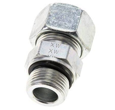 20S & M27x2 Zink plated Steel Straight Cutting Fitting with Male Threads 400 bar NBR ISO 8434-1