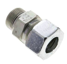 25S & M33x2 Zink plated Steel Straight Cutting Fitting with Male Threads 400 bar NBR ISO 8434-1