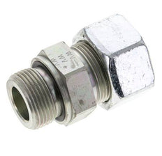 25S & M33x2 Zink plated Steel Straight Cutting Fitting with Male Threads 400 bar NBR ISO 8434-1
