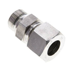 20S & M27x2 Stainless Steel Straight Cutting Fitting with Male Threads 400 bar FKM ISO 8434-1