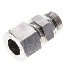 20S & M27x2 Stainless Steel Straight Cutting Fitting with Male Threads 400 bar FKM ISO 8434-1