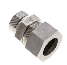 38S & M48x2 Stainless Steel Straight Cutting Fitting with Male Threads 315 bar FKM ISO 8434-1
