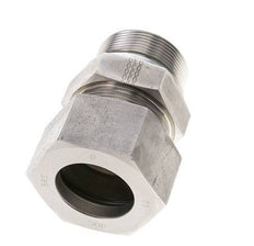 38S & M48x2 Stainless Steel Straight Cutting Fitting with Male Threads 315 bar FKM ISO 8434-1