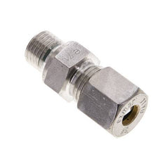 8S & M14x1.5 Stainless Steel Straight Compression Fitting with Male Threads 500 bar FKM ISO 8434-1