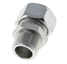 Racor de corte recto de acero galvanizado 22L y R3/4'' con rosca macho 160 bar ISO 8434-1