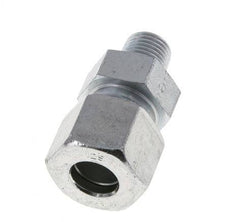 Racor de corte recto de acero galvanizado 12S y R1/4'' con rosca macho 630 bar ISO 8434-1
