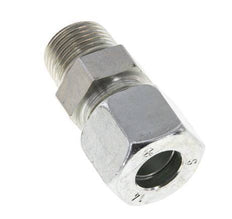 14S y R1/2'' Racor de corte recto de acero galvanizado con rosca macho 630 bar ISO 8434-1