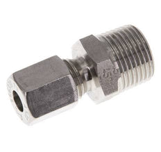 Accesorio de corte recto de acero inoxidable 6L y R3/8'' con rosca macho 315 bar ISO 8434-1
