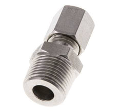 Accesorio de corte recto de acero inoxidable 6L y R3/8'' con rosca macho 315 bar ISO 8434-1