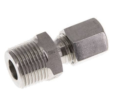 Accesorio de corte recto de acero inoxidable 6L y R3/8'' con rosca macho 315 bar ISO 8434-1