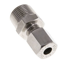 Accesorio de corte recto de acero inoxidable 6L y R3/8'' con rosca macho 315 bar ISO 8434-1