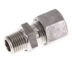 Racor de corte recto de acero inoxidable 10L y R1/4'' con rosca macho 315 bar ISO 8434-1