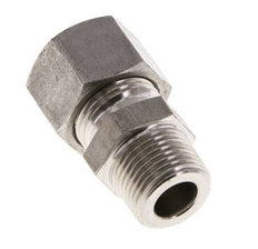 Racor de corte recto de acero inoxidable 12L y R3/8'' con rosca macho 315 bar ISO 8434-1